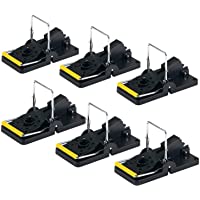 Aspectek Rat Trap- Respuesta rápida para roedores- Rat Snap Traps Ratón de plástico reutilizable- Trampas-Catch Rodents…